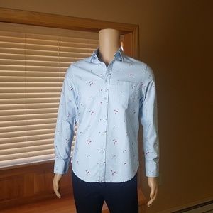 Mossimo Supply Co. Pattern Oxford - EUC